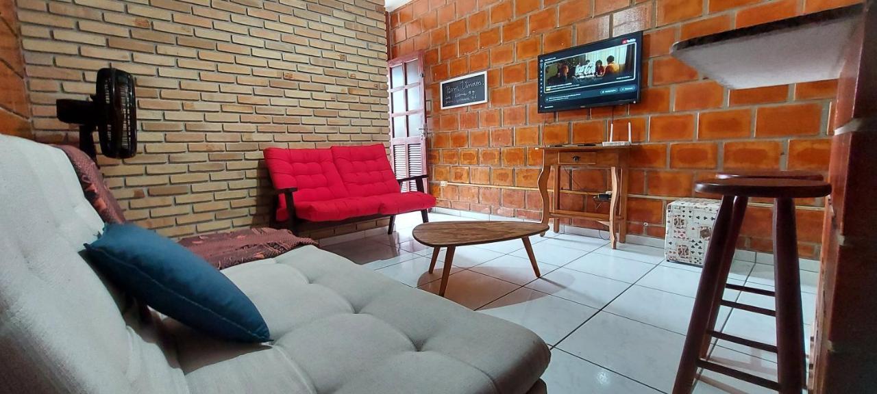 Apto Boramar Martim De Sa, Piscina Wi-Fi Churrasqueira 400 Mts Da Praia Apartment Карагуататуба Екстериор снимка