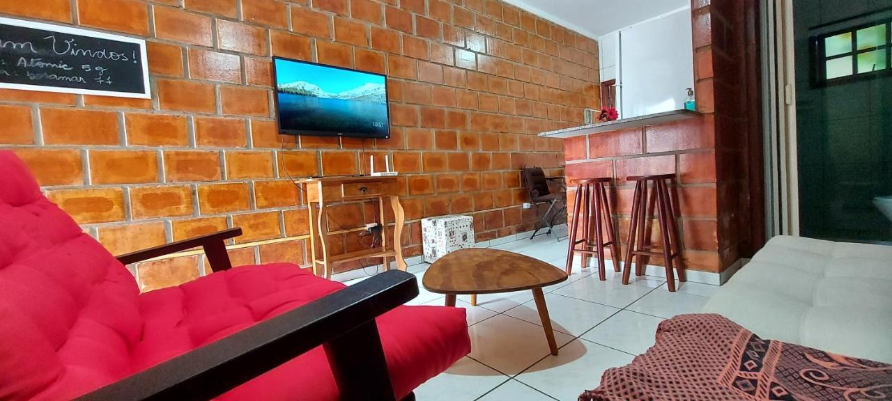 Apto Boramar Martim De Sa, Piscina Wi-Fi Churrasqueira 400 Mts Da Praia Apartment Карагуататуба Екстериор снимка